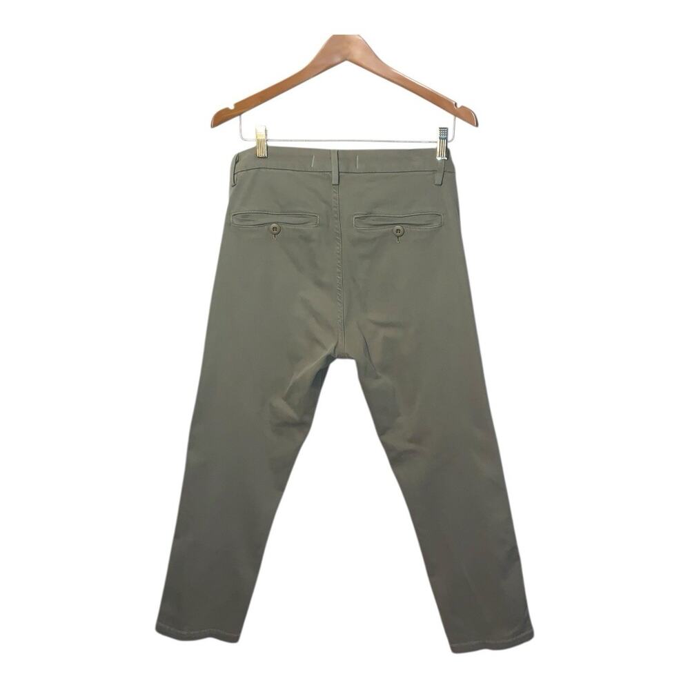 AMO Olive Green Easy Trouser Surplus - Utility Workwear Minimalist - 25 - Picture 3 of 7